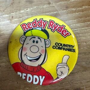 Reddy Ryder Vintage pin